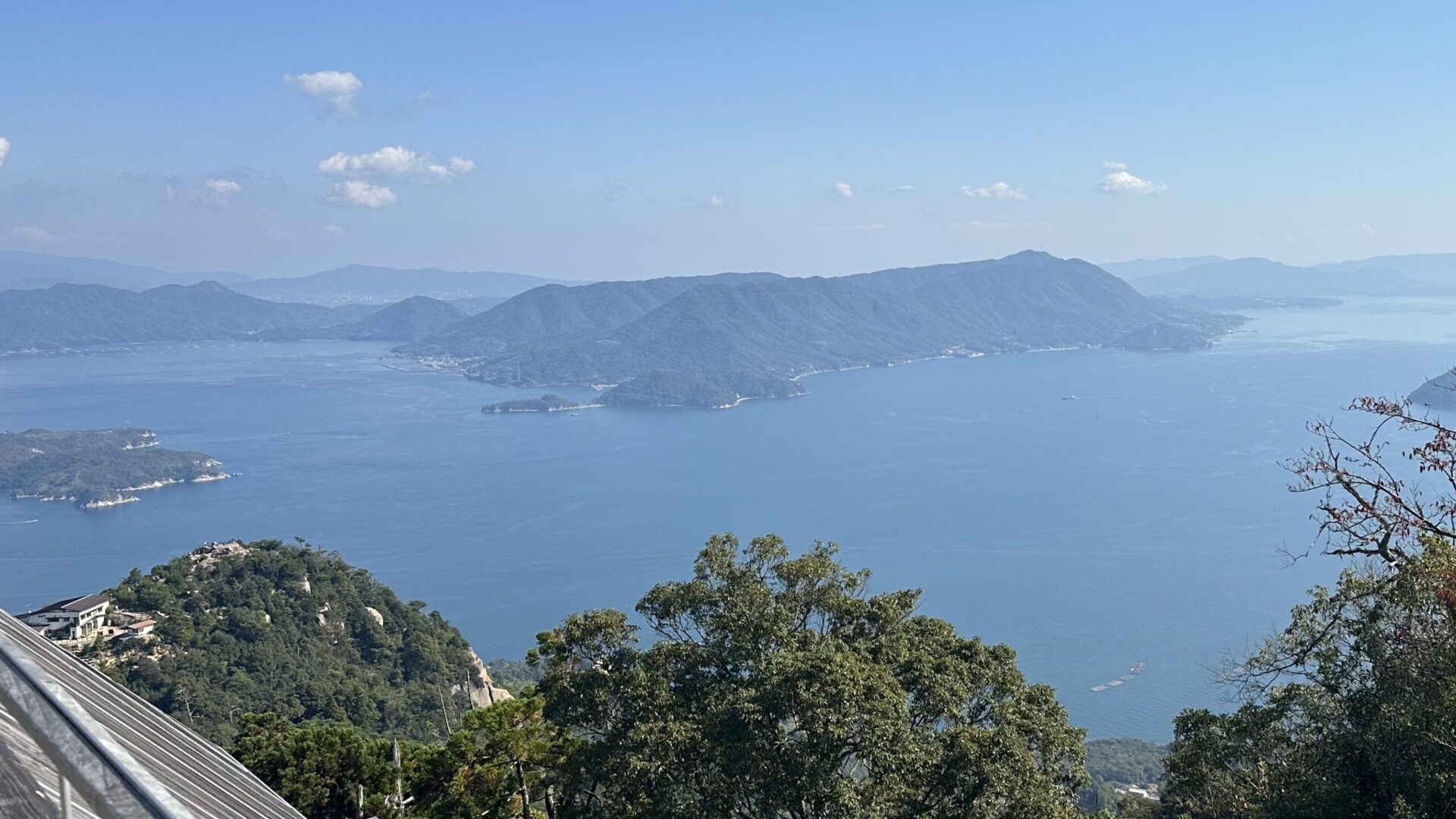 View of the Seto Inland Sea from Miyajima