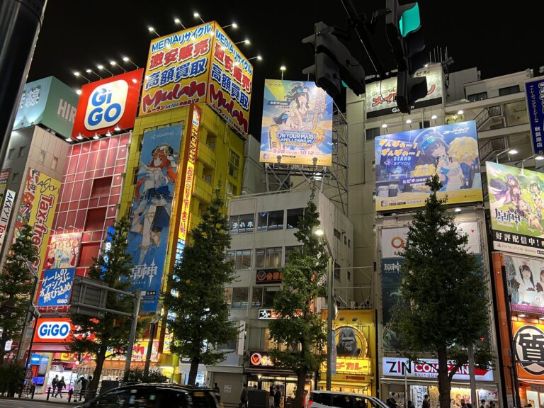 Akihabara at night