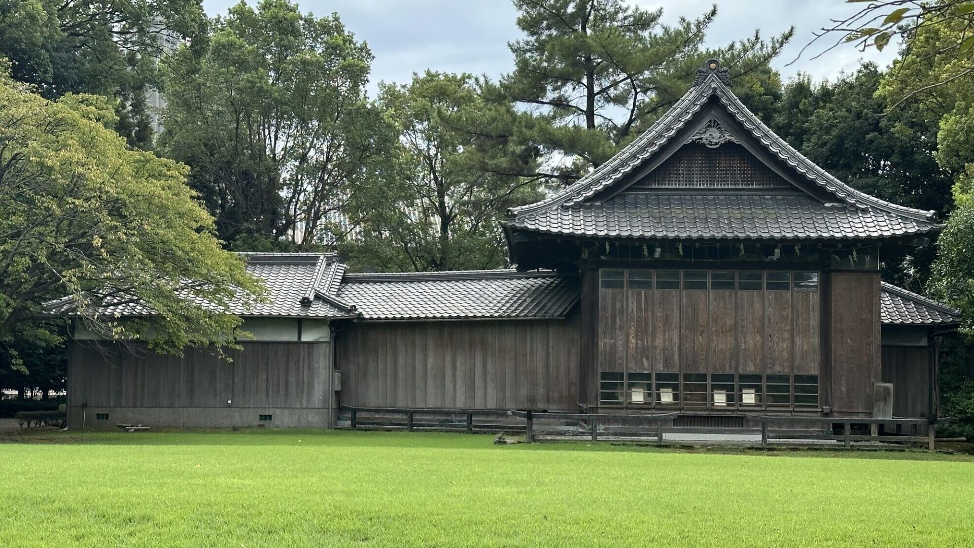 Noh Theatre. Suizenji Jojuen Garden